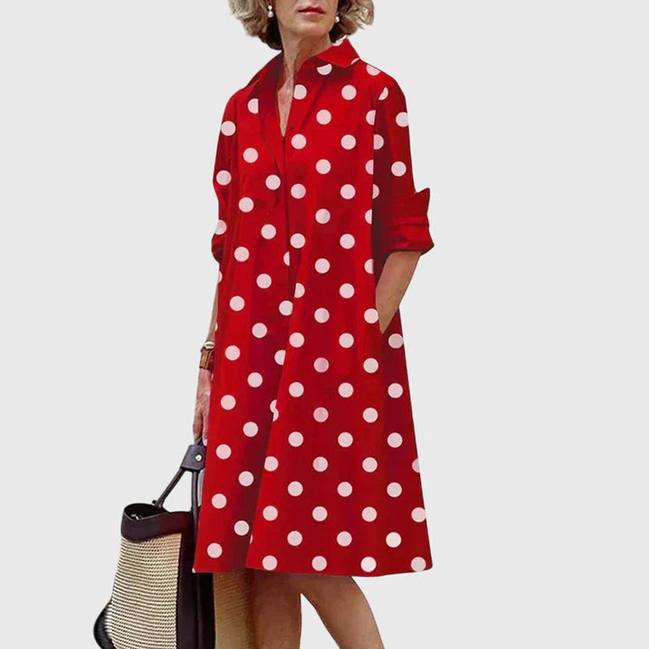 PAIGE | ELEGANT DRESS WITH POCKETS