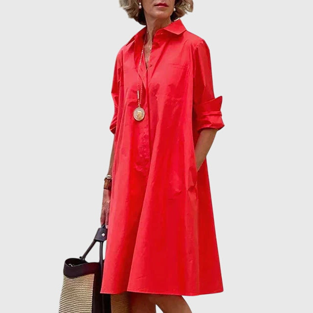 PAIGE | ELEGANT DRESS WITH POCKETS