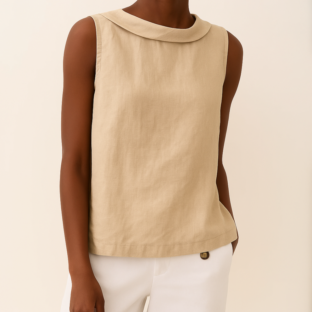 SLOANE | SLEEVELESS ELEGANT TOP