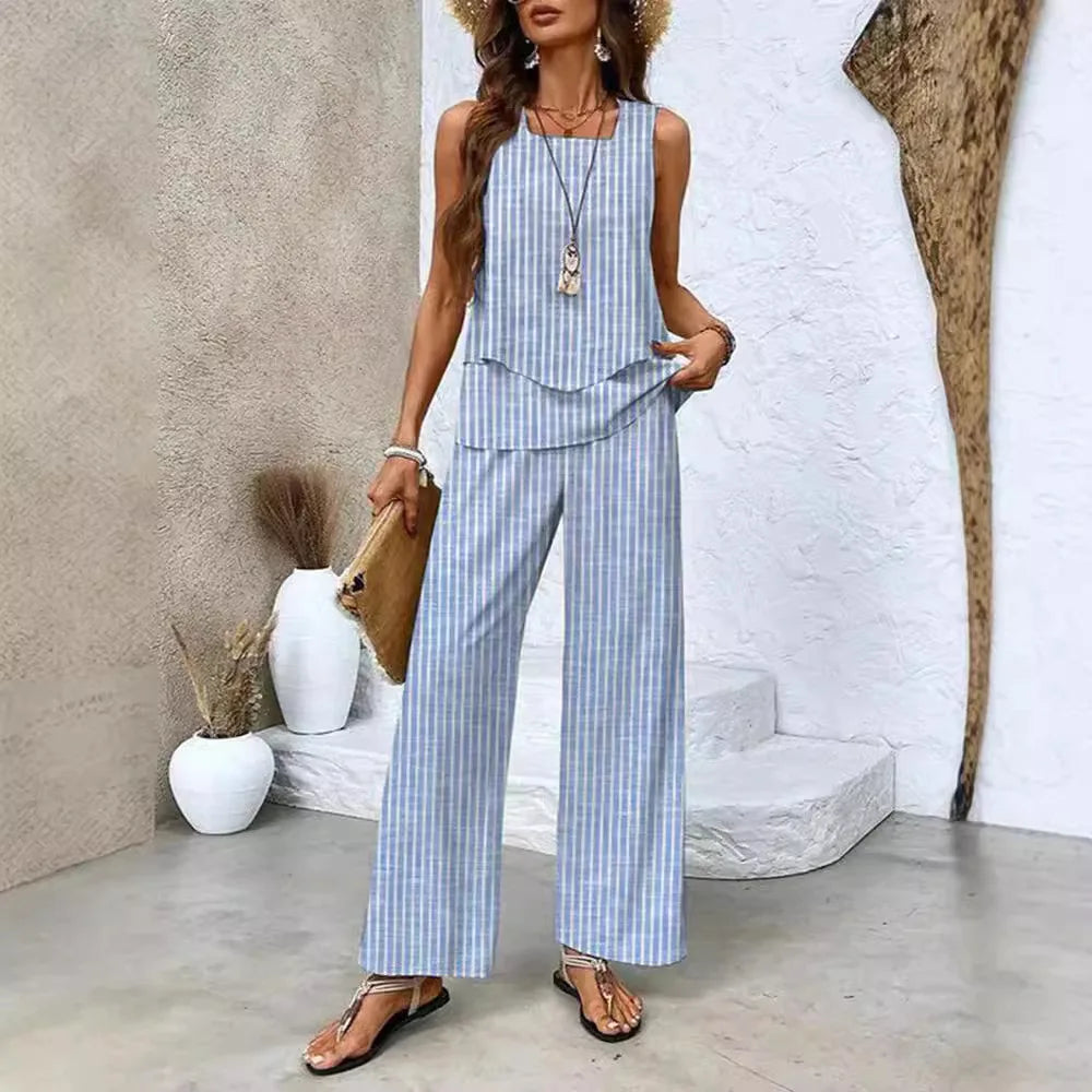 KATHERINE | LIGHT & ELEGANT TWO-PIECE SUMMER SUIT