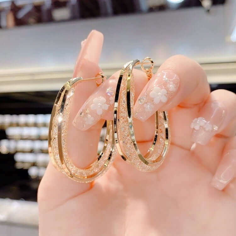 BETTY | OVAL EARRINGS